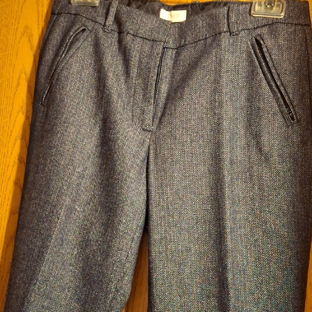 J. Crew Gray Straight Leg Pants